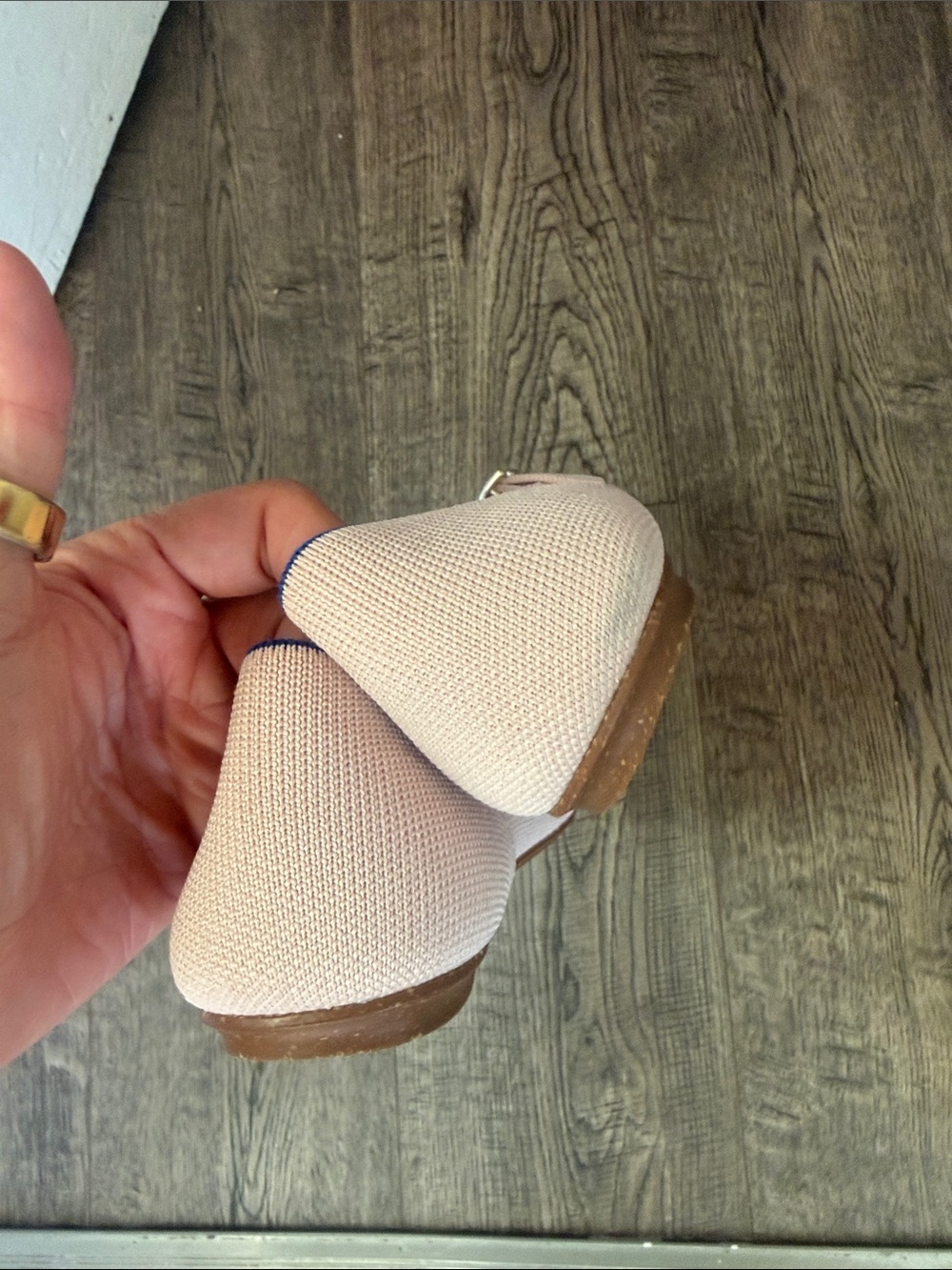 Rothy’s Blush Pink Mary Jane Flats - Picture 5 of 5